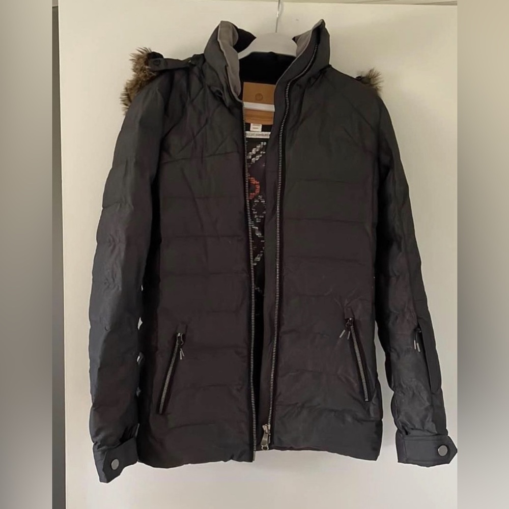 ROXY women’s snowboard jacket - M - dark gray insulated